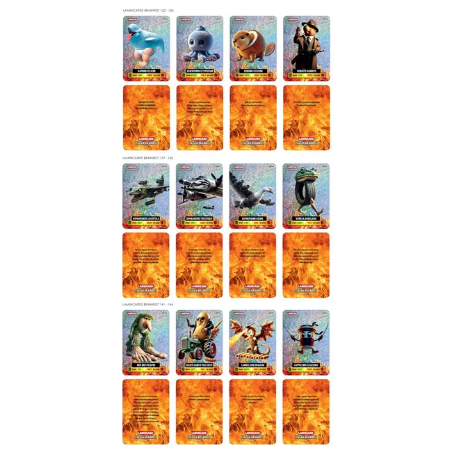 LAMINCARD ITALIAN BRAINROT VIVLamin060000