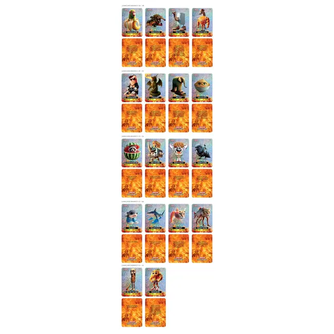 LAMINCARD ITALIAN BRAINROT VIVLamin060000