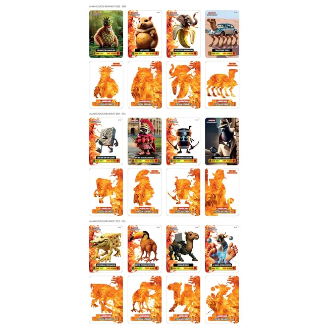 LAMINCARD ITALIAN BRAINROT VIVLamin060000