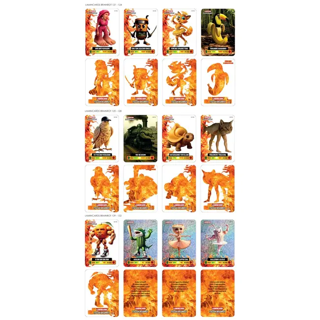 LAMINCARD ITALIAN BRAINROT VIVLamin060000