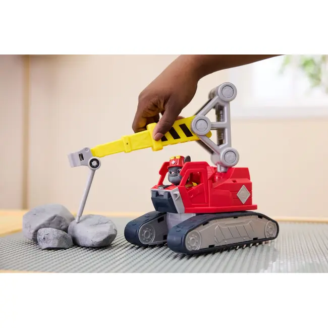 PATRULA CATELUSILOR RUBBLE SI ECHIPA SET VEHICUL EXCAVATOR SI FIGURINA CHARGER VIV6073295