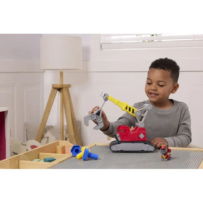 PATRULA CATELUSILOR RUBBLE SI ECHIPA SET VEHICUL EXCAVATOR SI FIGURINA CHARGER VIV6073295