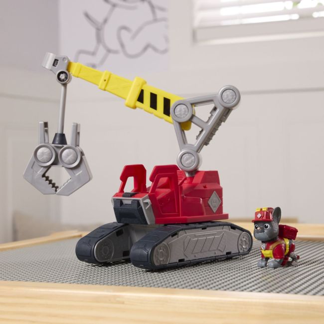 PATRULA CATELUSILOR RUBBLE SI ECHIPA SET VEHICUL EXCAVATOR SI FIGURINA CHARGER VIV6073295