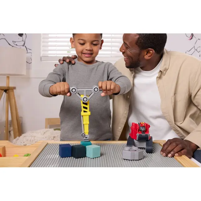 PATRULA CATELUSILOR RUBBLE SI ECHIPA SET VEHICUL EXCAVATOR SI FIGURINA CHARGER VIV6073295