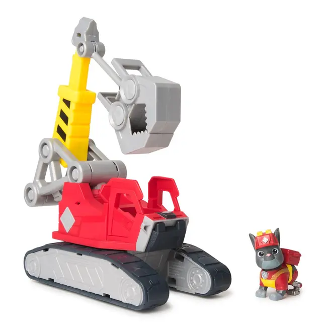 PATRULA CATELUSILOR RUBBLE SI ECHIPA SET VEHICUL EXCAVATOR SI FIGURINA CHARGER VIV6073295