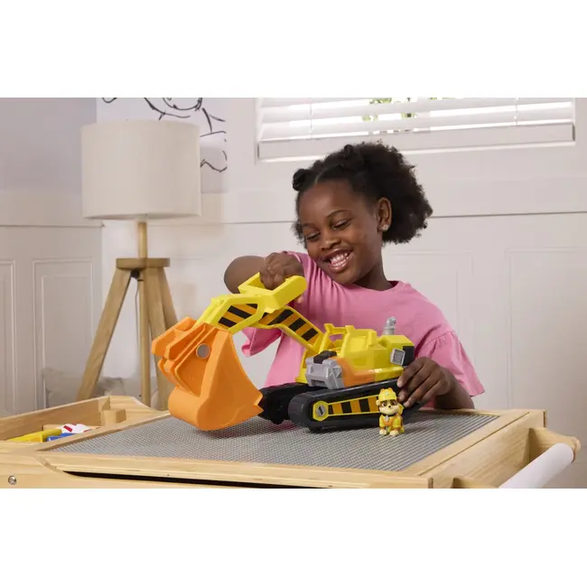 PATRULA CATELUSILOR RUBBLE SI ECHIPA VEHICUL BULDOZER MULTIFUNCTIONAL 2 IN 1 VIV6073297