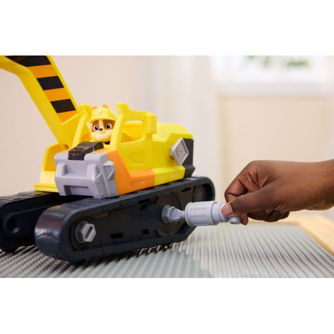 PATRULA CATELUSILOR RUBBLE SI ECHIPA VEHICUL BULDOZER MULTIFUNCTIONAL 2 IN 1 VIV6073297