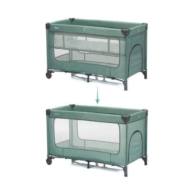 Patut pliabil Capri green Fillikid