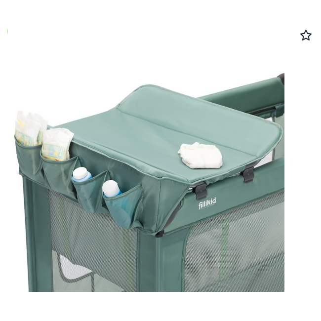 Patut pliabil Capri green Fillikid