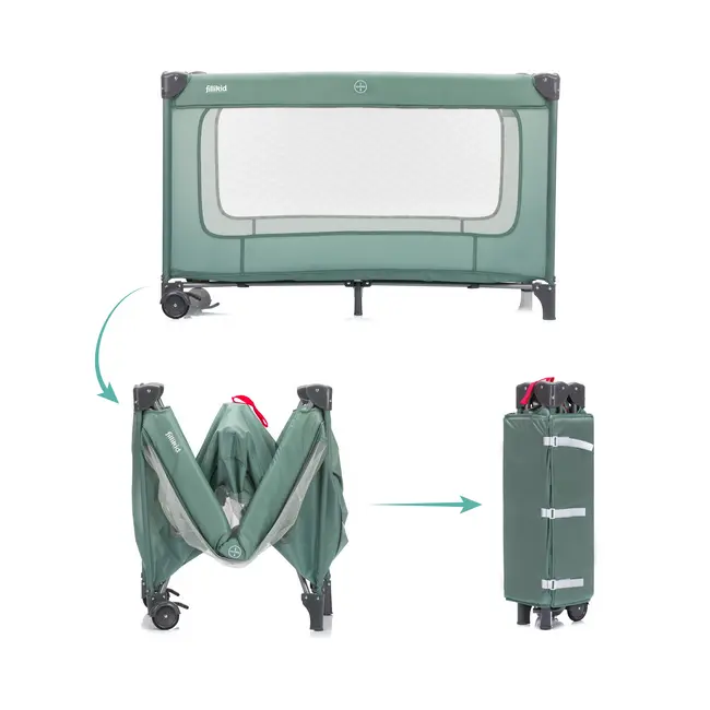 Patut pliabil Capri green Fillikid