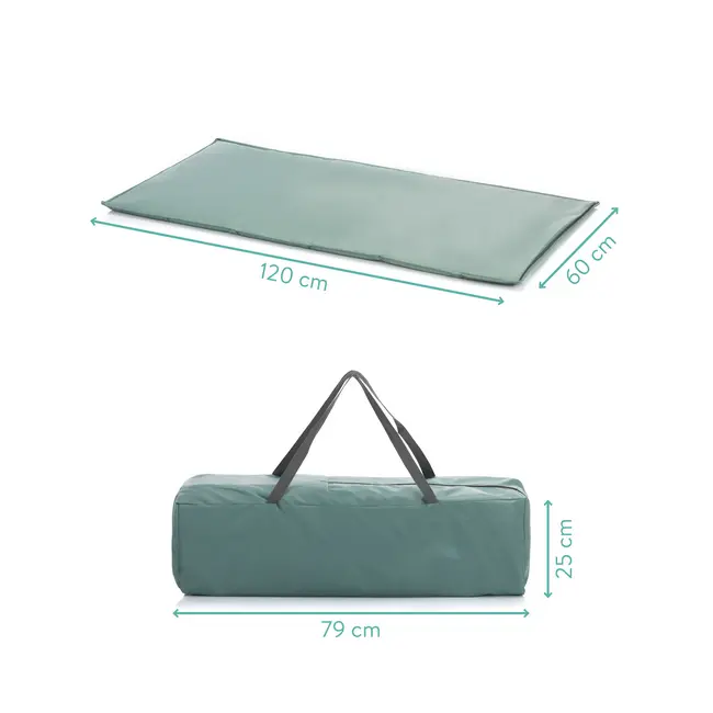 Patut pliabil Capri green Fillikid