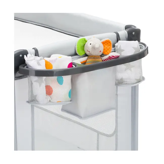 Patut pliabil Capri light grey Fillikid