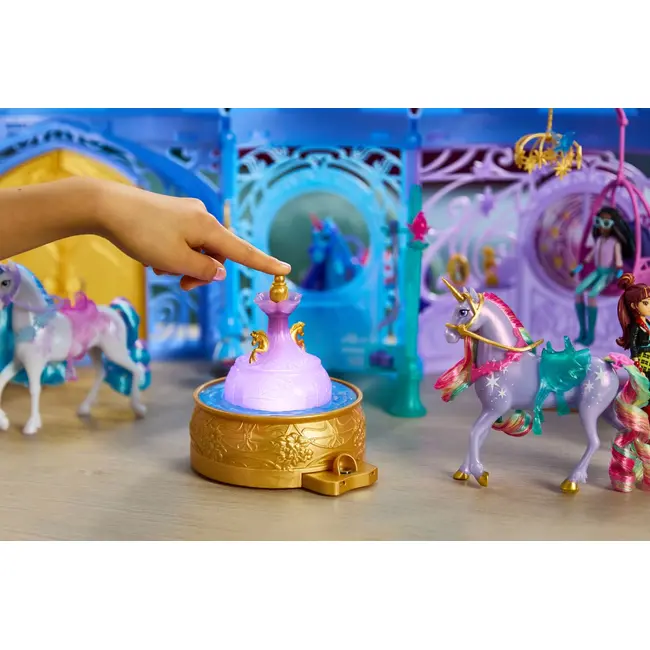 UNICORN ACADEMY SET DE JOACA FANTANA SI GRAJD STARGLOW SI UNICORNUL WILDSTAR VIV6072449