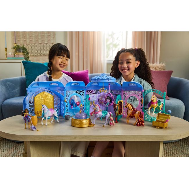 UNICORN ACADEMY SET DE JOACA FANTANA SI GRAJD STARGLOW SI UNICORNUL WILDSTAR VIV6072449