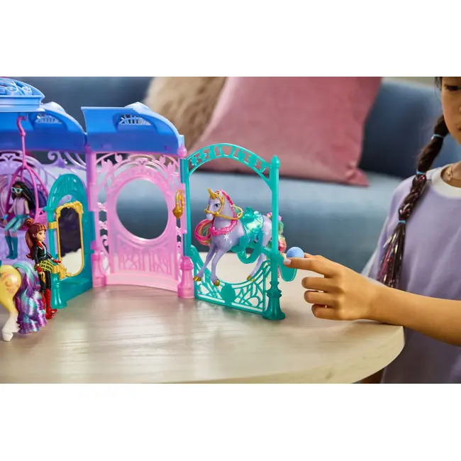 UNICORN ACADEMY SET DE JOACA FANTANA SI GRAJD STARGLOW SI UNICORNUL WILDSTAR VIV6072449
