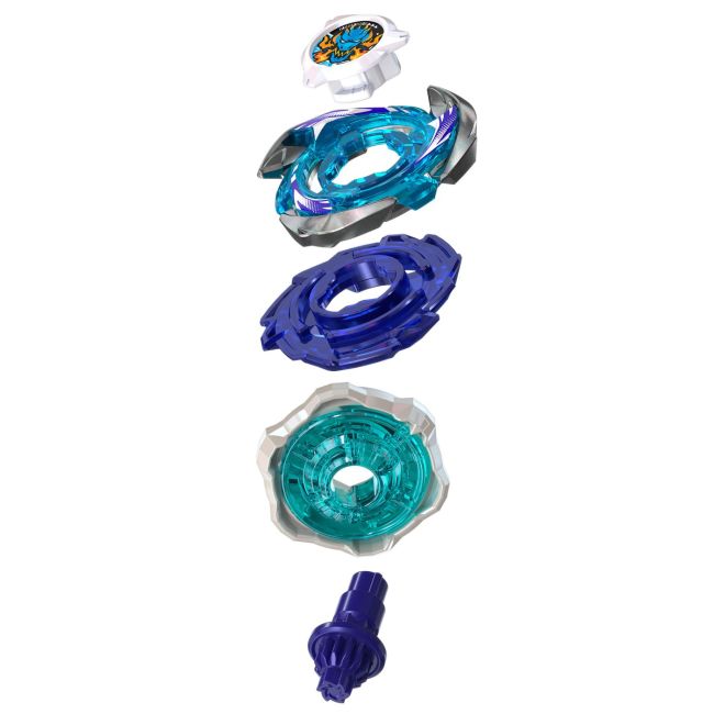 BEYBLADE X LET IT RIP SET LANSATOR SI ROATA COURAGE DRAN S 6-60V VIVG0840_G1677