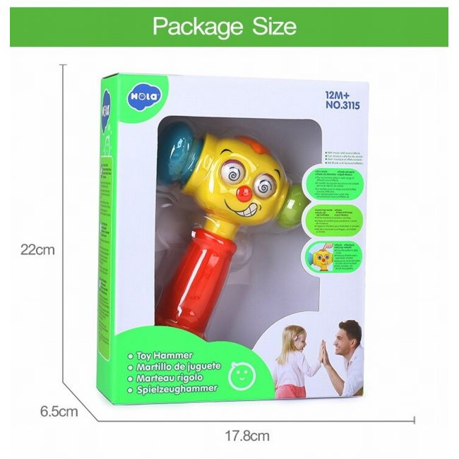 CIOCAN INTERACTIV SI EDUCATIV CU LUMINI SI SUNETE VIV3115