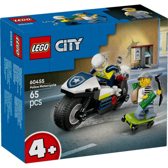 LEGO CITY URMARIRE CU MOTOCICLETA DE POLITIE 60455 VIVLEGO60455