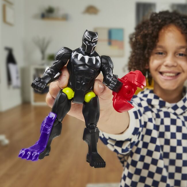 MARVEL AVENGERS MIX MASHERS FIGURINA BLACK PANTHER 12CM VIVF9265_F9268