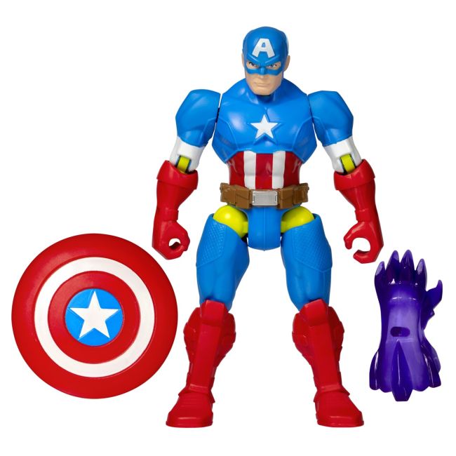 MARVEL AVENGERS MIX MASHERS FIGURINA CAPITAN AMERICA 12CM VIVF9265_F9267