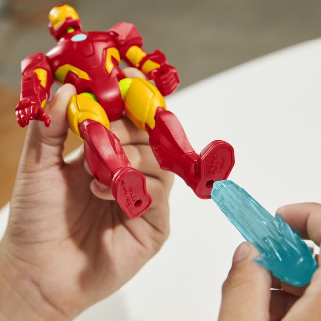 MARVEL AVENGERS MIX MASHERS FIGURINA IRON MAN 12CM VIVF9265_F9269