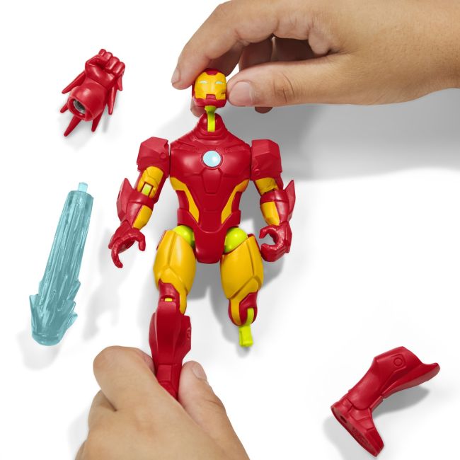 MARVEL AVENGERS MIX MASHERS FIGURINA IRON MAN 12CM VIVF9265_F9269