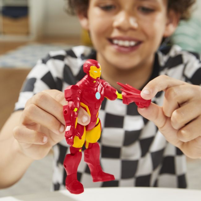 MARVEL AVENGERS MIX MASHERS FIGURINA IRON MAN 12CM VIVF9265_F9269