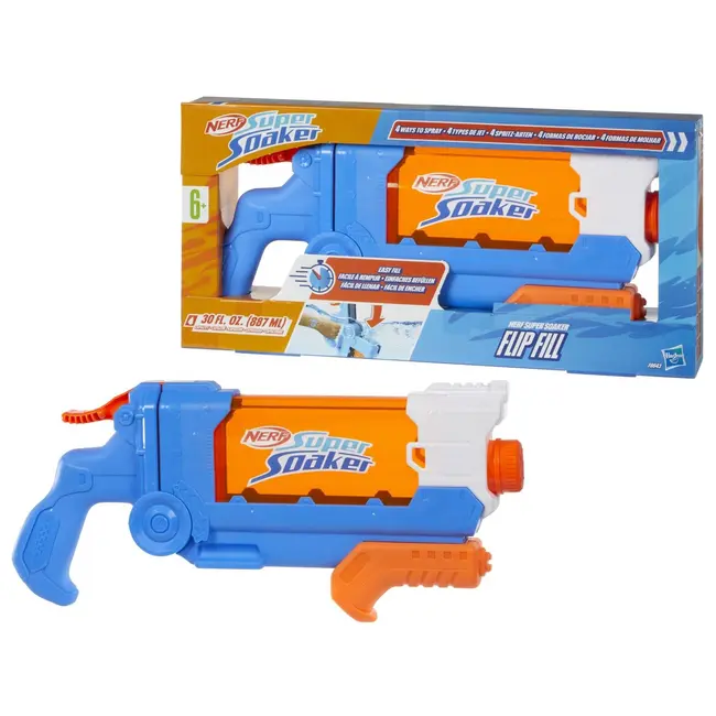 NERF SUPER SOAKER BLASTER NERF FLIP FILL VIVF8643