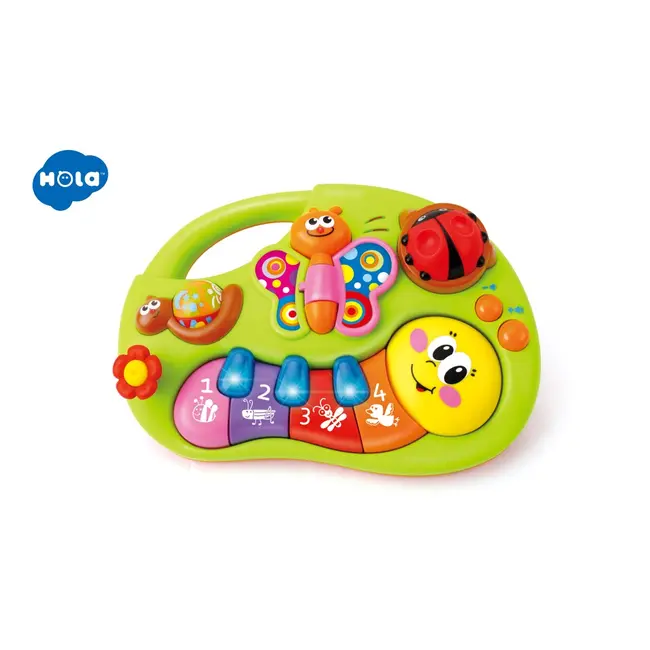 PIANINA ANIMALUTELOR VESELE CU LUMINI SI SUNETE VIV927