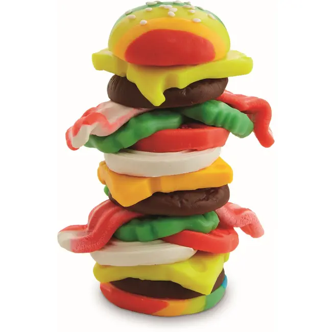 PLAY DOH KITCHEN CREATIONS SET DE GATIT HAMBURGER VIVE5112_E5472