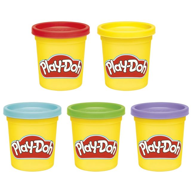 PLAY DOH SET 5 CUTII PLASTELINA VIVG1860
