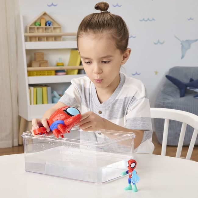 SPIDEY SI PRIETENII LUI UIMITORI MARVEL SET FIGURINA 7.6CM SI SUBMARINUL CRAB PAIANJEN VIVG0663_G1464