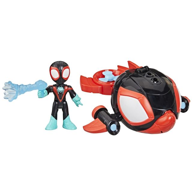 SPIDEY SI PRIETENII LUI UIMITORI MARVEL SET FIGURINA 7.6CM SI SUBMARINUL DELFIN VIVG0663_G1465