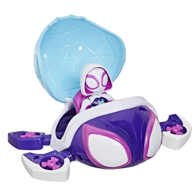 SPIDEY SI PRIETENII LUI UIMITORI MARVEL SET FIGURINA 7.6CM SI SUBMARINUL TESTOASA FANTOMA VIVG0663_G1466