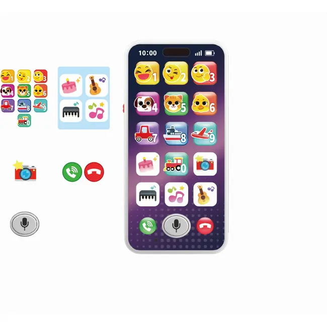 TELEFON MOBIL INTERACTIV BEBE INREGISTREAZA SI INVATA VIVHE8966