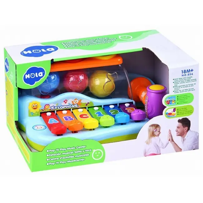 XILOFON CU MINGIUTE SI CIOCANEL VIV856