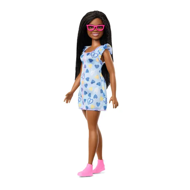 BARBIE FASHIONISTAS PAPUSA BARBIE BRUNETA CU SINDROM DOWN VIVMTFBR37_HYK14
