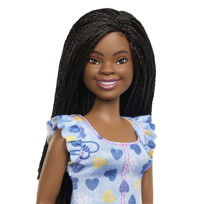 BARBIE FASHIONISTAS PAPUSA BARBIE BRUNETA CU SINDROM DOWN VIVMTFBR37_HYK14