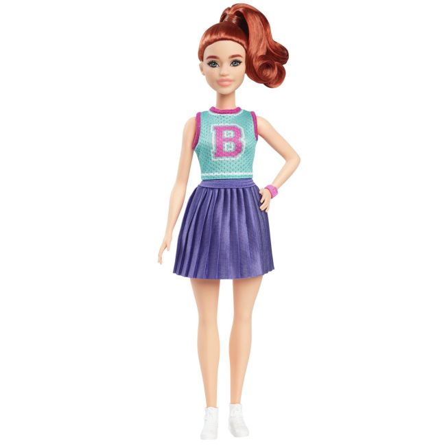 BARBIE FASHIONISTAS PAPUSA BARBIE ROSCATA MAJORETA VIVMTFBR37_HYT90