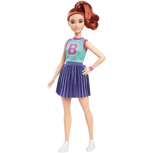 BARBIE FASHIONISTAS PAPUSA BARBIE ROSCATA MAJORETA VIVMTFBR37_HYT90