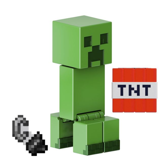 MINECRAFT CRAFT A BLOCK FIGURINA CREEPER 8CM VIVMTGTP08_JCN29