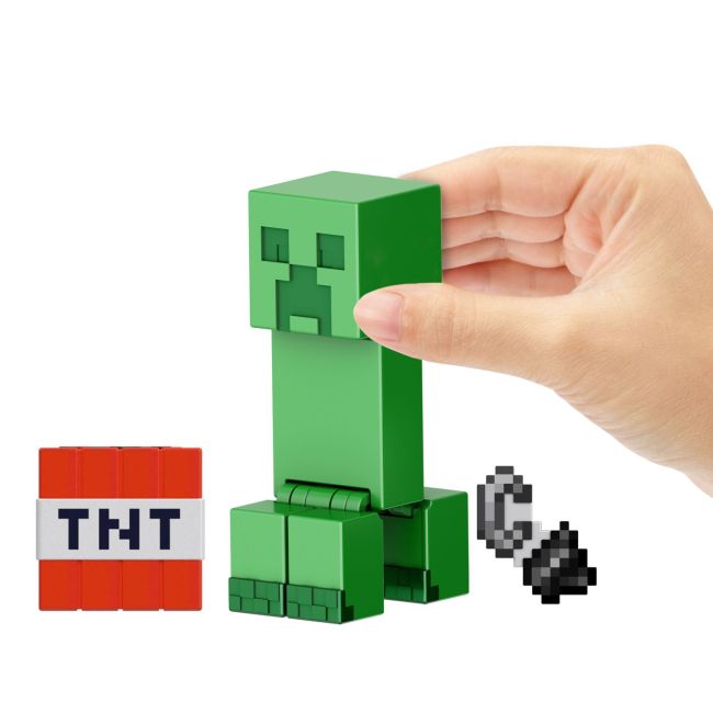 MINECRAFT CRAFT A BLOCK FIGURINA CREEPER 8CM VIVMTGTP08_JCN29