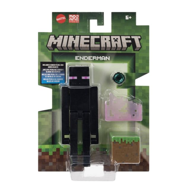 MINECRAFT CRAFT A BLOCK FIGURINA ENDERMAN 8CM VIVMTGTP08_JCN37