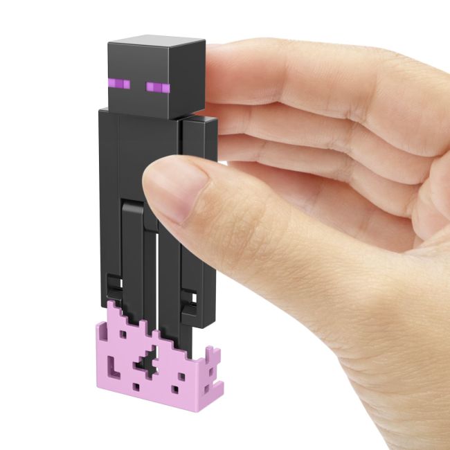 MINECRAFT CRAFT A BLOCK FIGURINA ENDERMAN 8CM VIVMTGTP08_JCN37