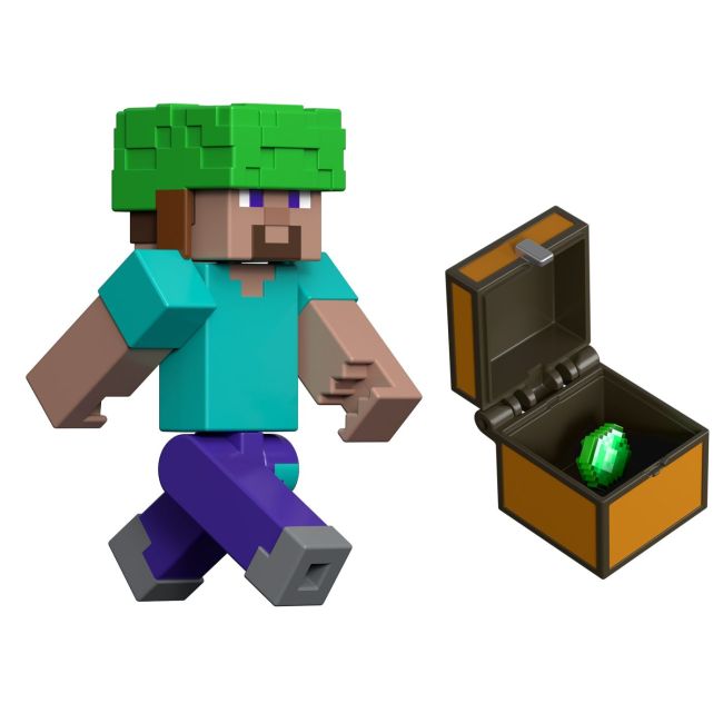 MINECRAFT CRAFT A BLOCK FIGURINA STEVE 8CM VIVMTGTP08_JCN39