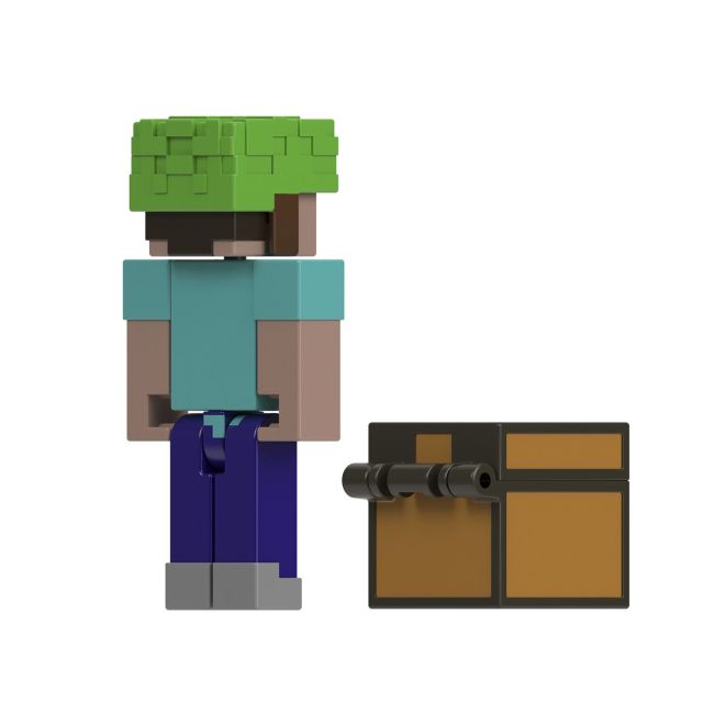 MINECRAFT CRAFT A BLOCK FIGURINA STEVE 8CM VIVMTGTP08_JCN39