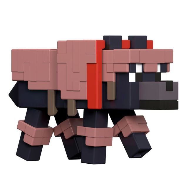 MINECRAFT CRAFT A BLOCK FIGURINA TAMED WOLF 8CM VIVMTGTP08_JCN35