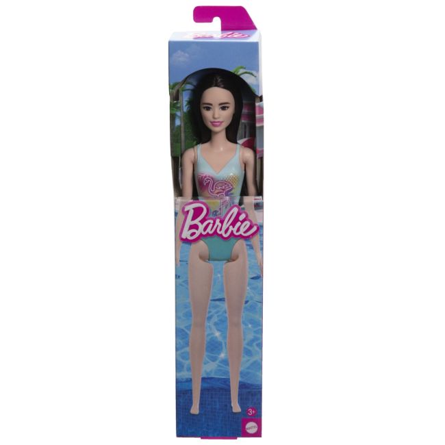 PAPUSA BARBIE BRUNETA CU COSTUM DE BAIE ALBASTRU VIVMTDWJ99_HXX51