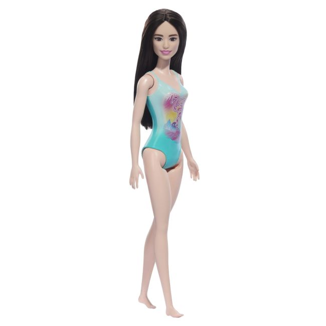 PAPUSA BARBIE BRUNETA CU COSTUM DE BAIE ALBASTRU VIVMTDWJ99_HXX51