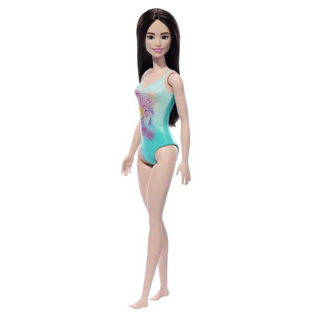 PAPUSA BARBIE BRUNETA CU COSTUM DE BAIE ALBASTRU VIVMTDWJ99_HXX51